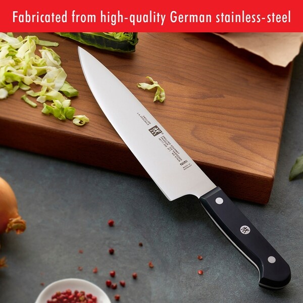 ZWILLING Gourmet 8-inch Chef Knife， Kitchen Knife， Made in Germany