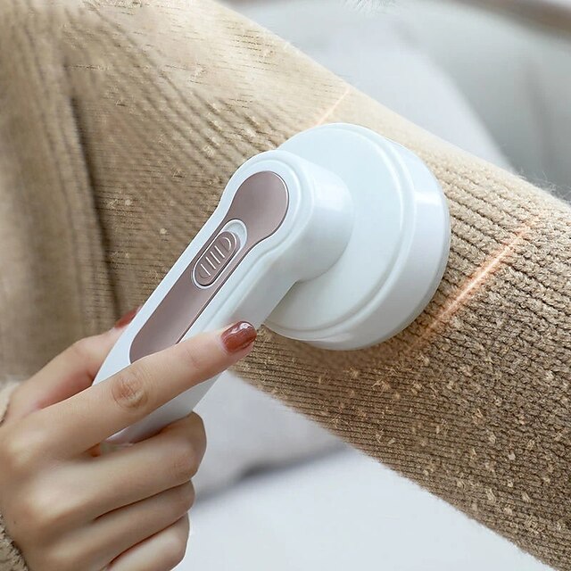 Rechargeable Portable Electric Lint Remover, Clothes Fluff Pellet Remover Trimmer Machine Rechargeable Fabric Shaver Removes