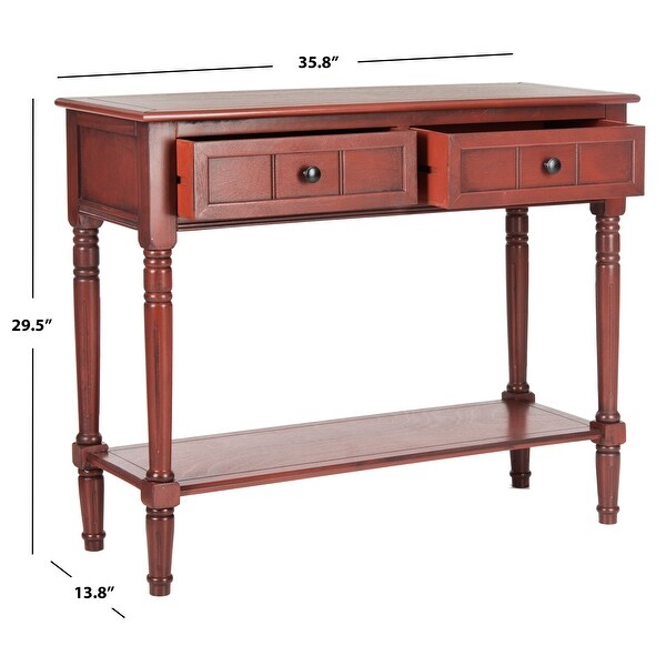 SAFAVIEH Samantha Red Console - 35.8