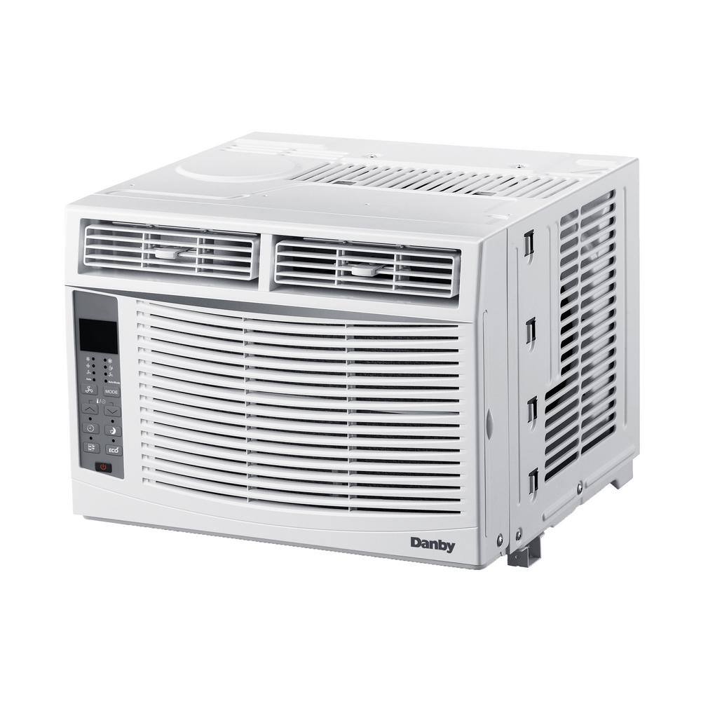 Danby 6000 BTU 115-Volt 250 sq.ft. ENERGY STAR Compliant Window Air Conditioner with Remote DAC060EE1WDB