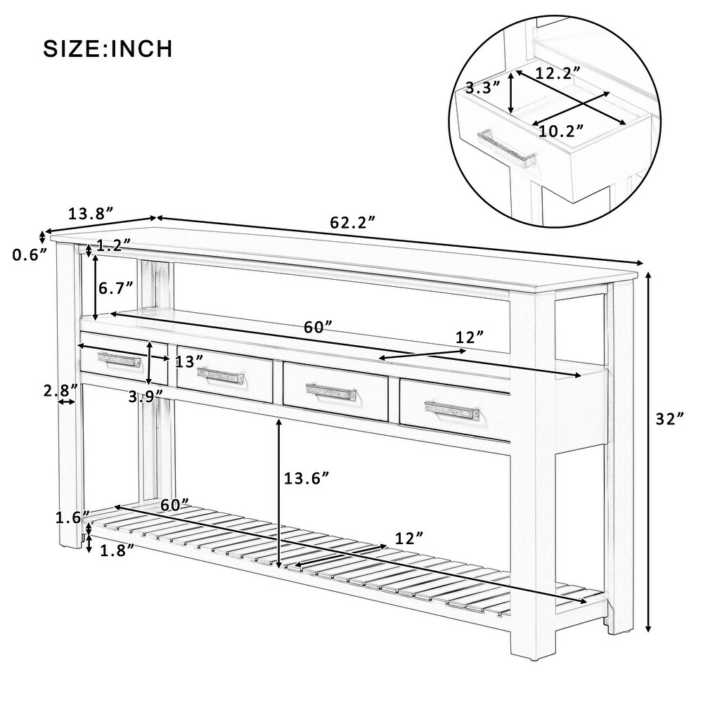 Accent Console Table Sofa Table