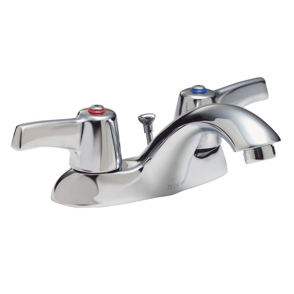 Delta 4 in Centerset 2Handle Bathroom Faucet in Chrome