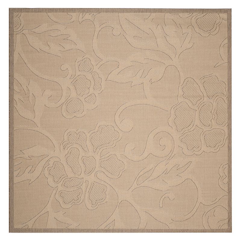 Safavieh Courtyard Floral Sketch Indoor Outdoor Rug