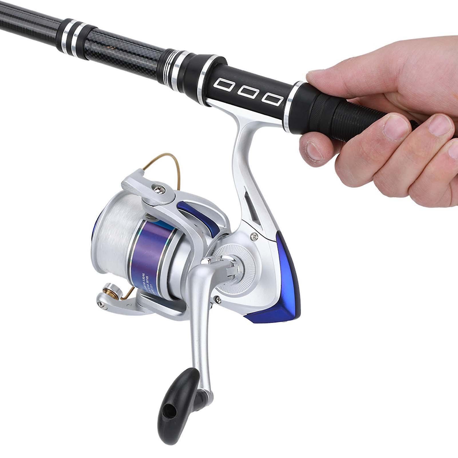 Plastic Spinning Reel Fishing 12bb For Fresh/salt Water Sea Fishing Wheel Yf Series Silver3000