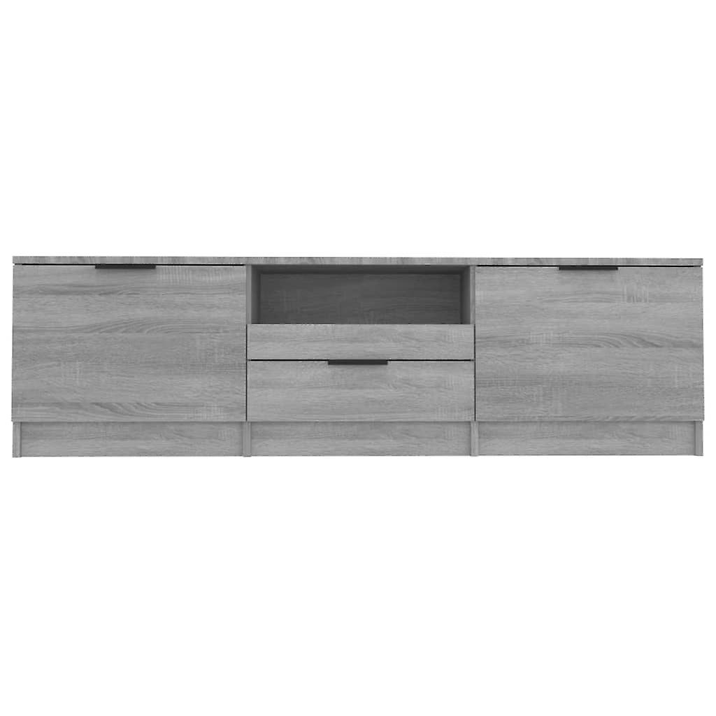 Tv Cabinet Grey Sonoma 140x35x40 Cm Engineered Wood