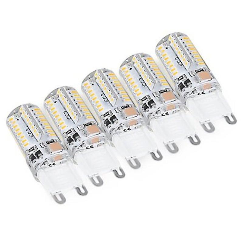 G9 6W Led Lamp 5Pcs Warm White Light