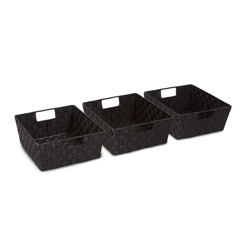 Sorbus 3-piece Woven Basket Bin Set