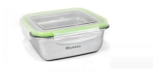 Quttin Ss Hermetic Square Lunch Box 1，2 L