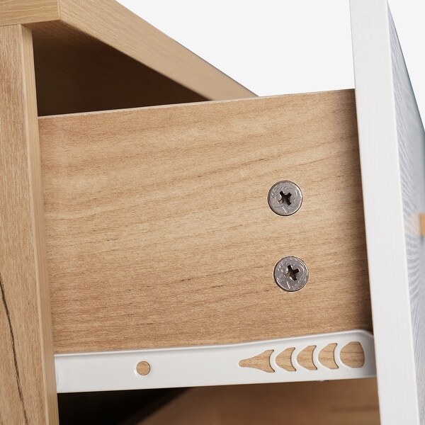 Three Drawer Storage Cabinet Dresser - - 37074804