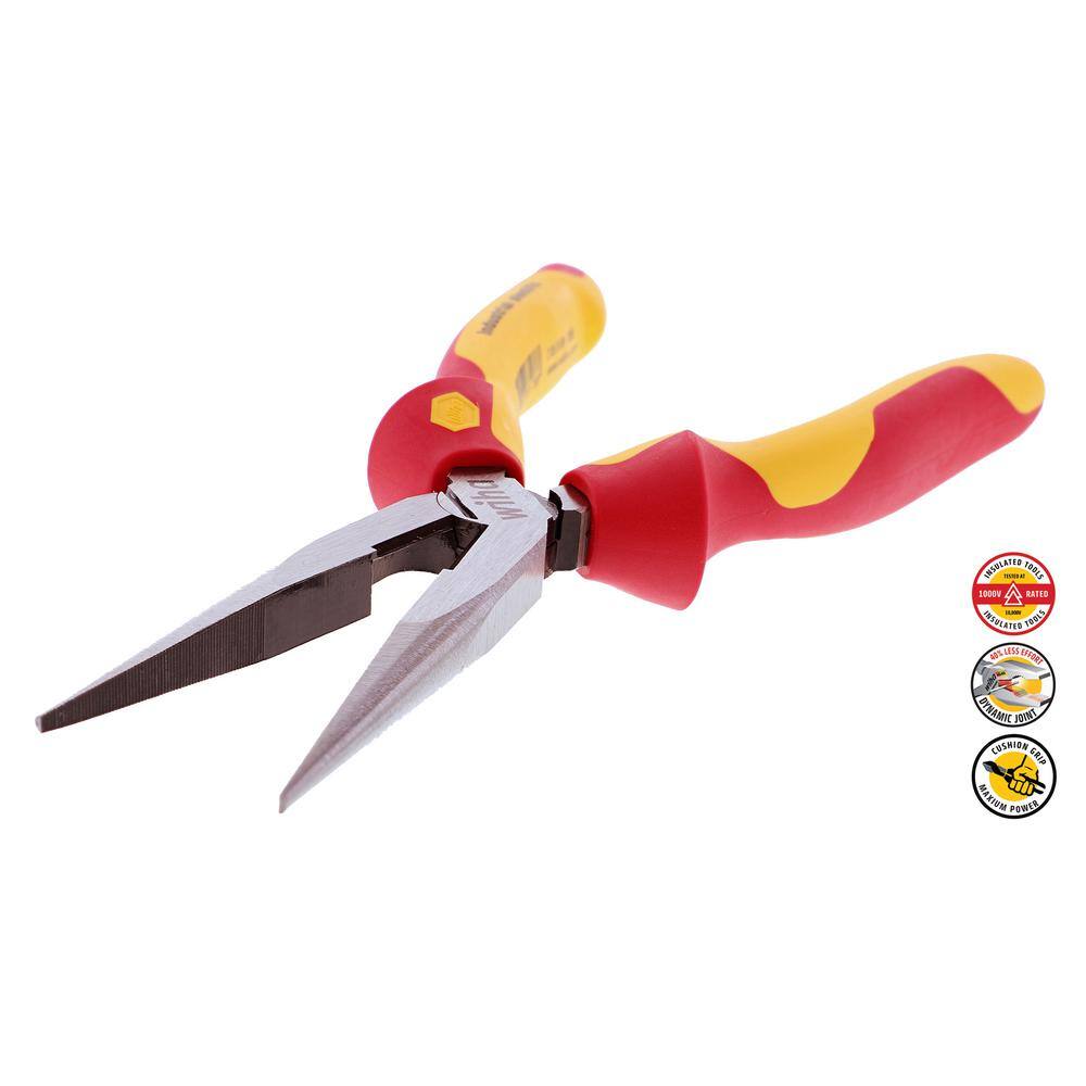 Insulated Industrial Long Nose Pliers 32923