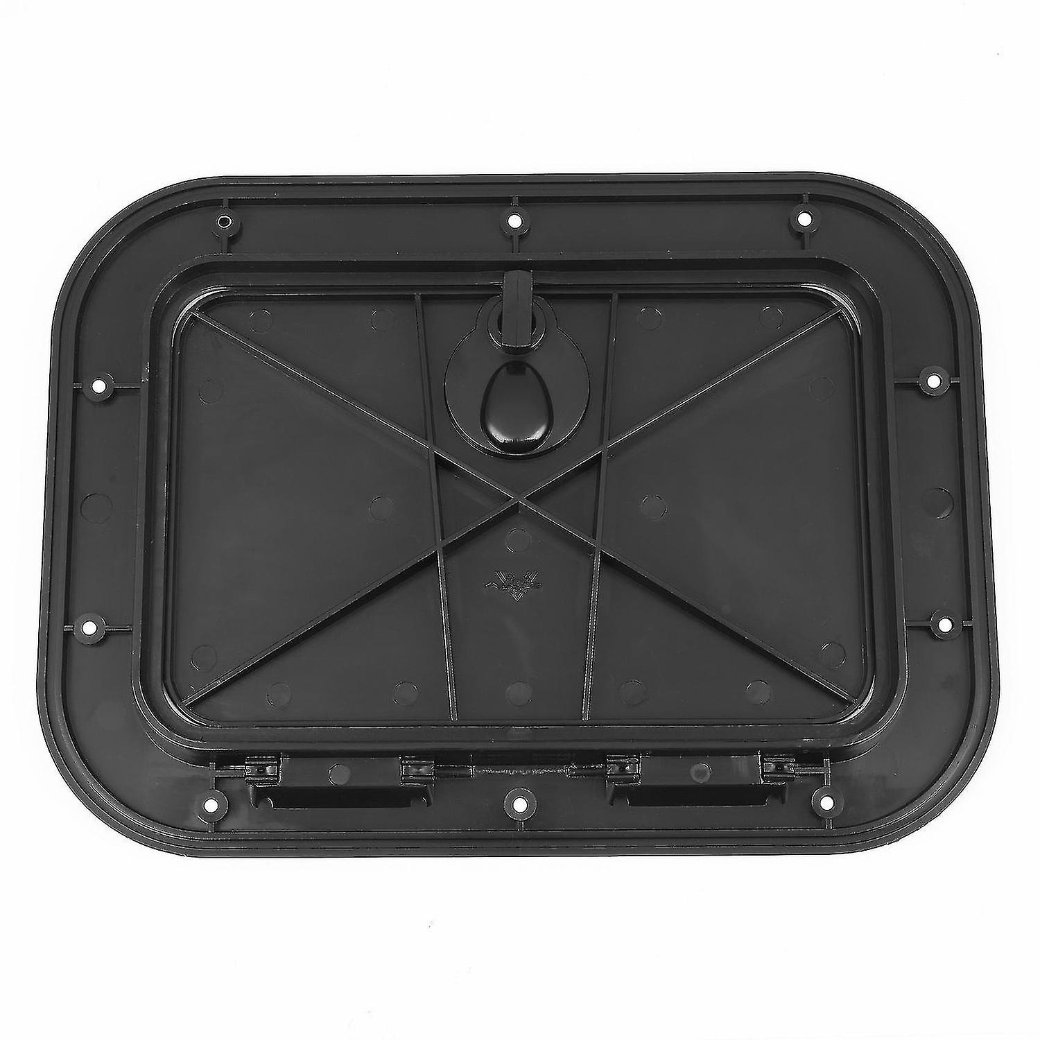 Marine Deck Plate Access Cover Pull Out Inspection Hatch With Latch For Boat Kayak Canoe， 14.96 X 1