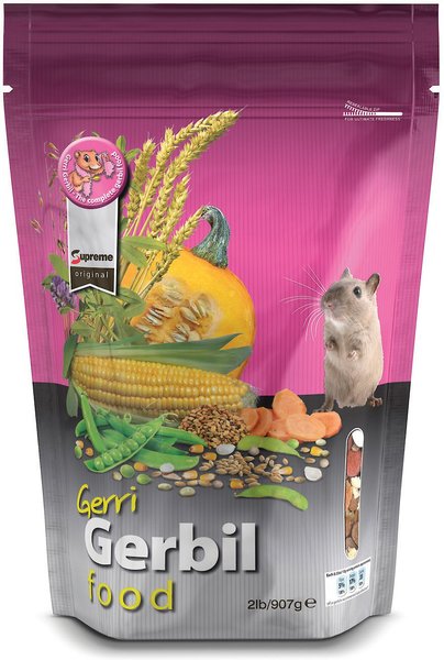 Tiny Friends Farm Gerri Gerbil Food， 2-lb bag