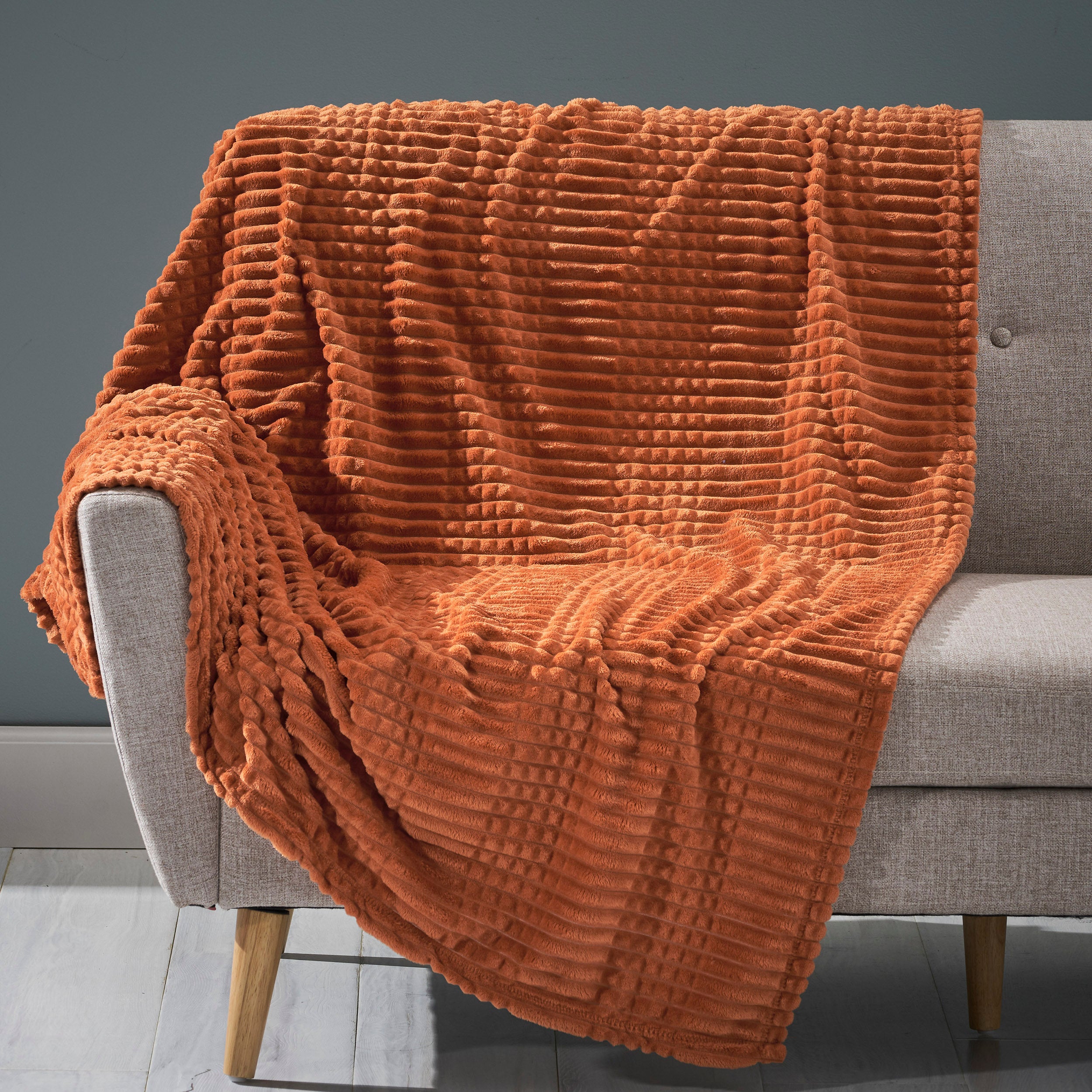 Desdemona Modern Fabric Throw Blanket