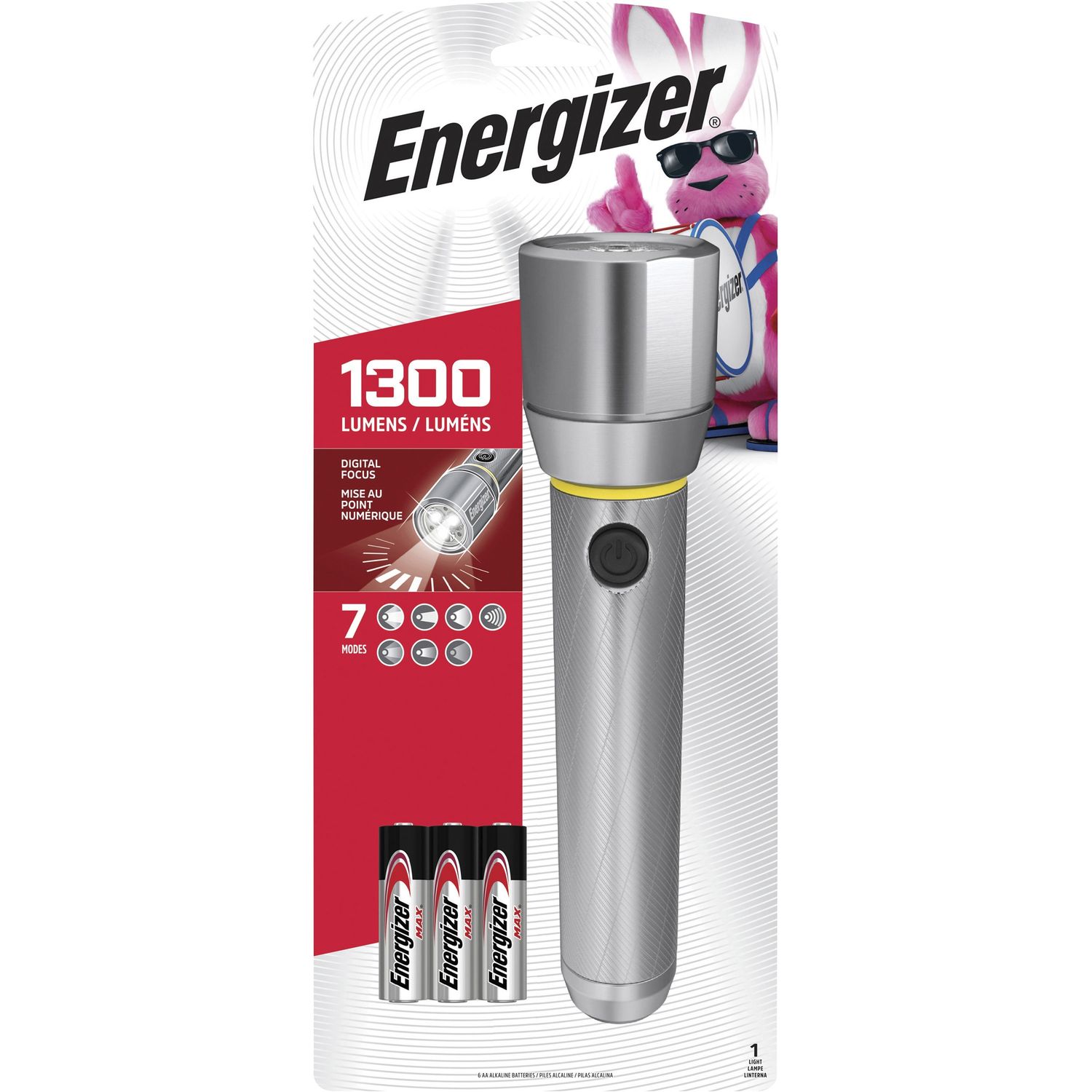 Vision HD Focus Large Flashlight by Energizer Holdings， Inc EVEEPMZH61ECT