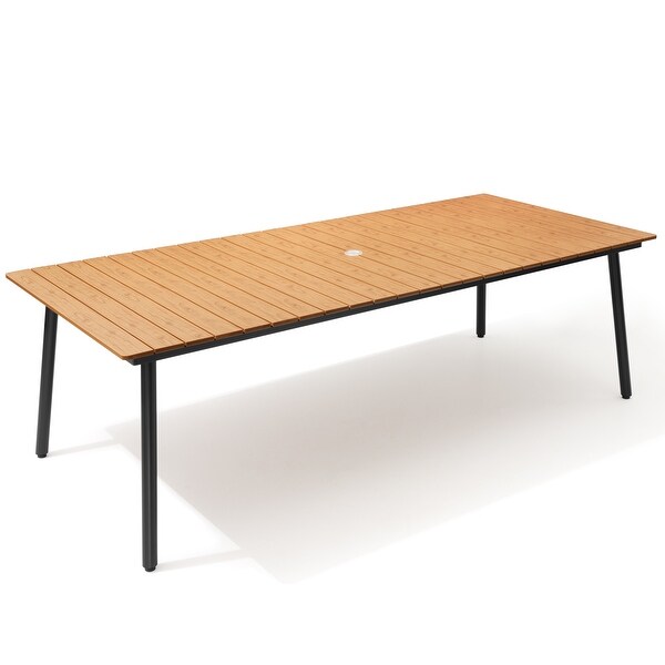 VredHom Outdoor Patio Aluminum Dining Table