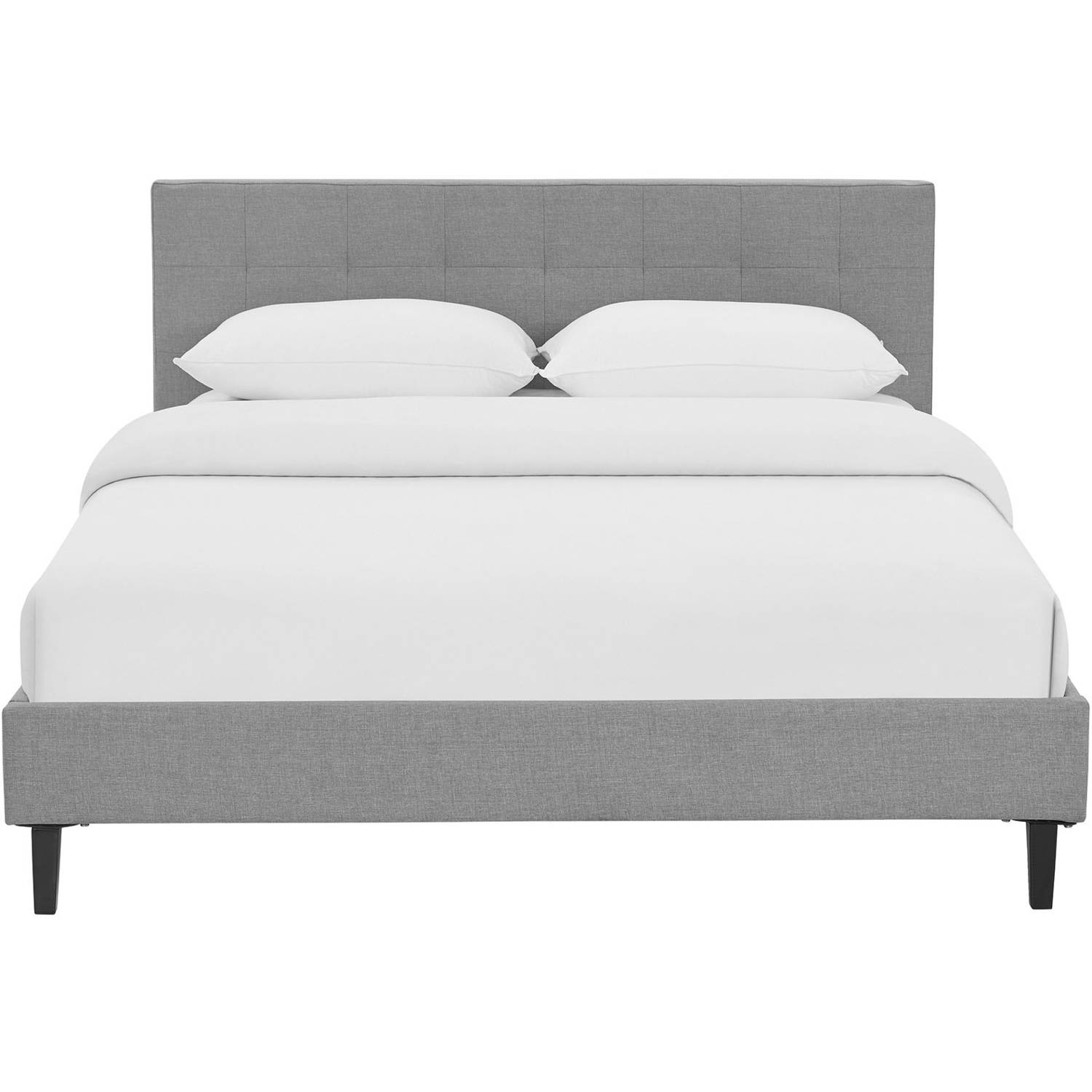 Modway Linnea Platform Bed, Multiple Sizes and Colors