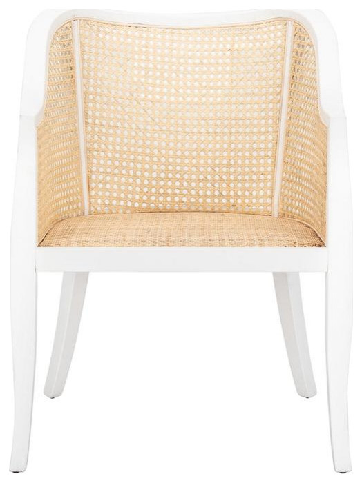 Angel Dining Chair  Set of 2  White/Natural   Tropical   Dining Chairs   by V.S.D Furniture  Houzz