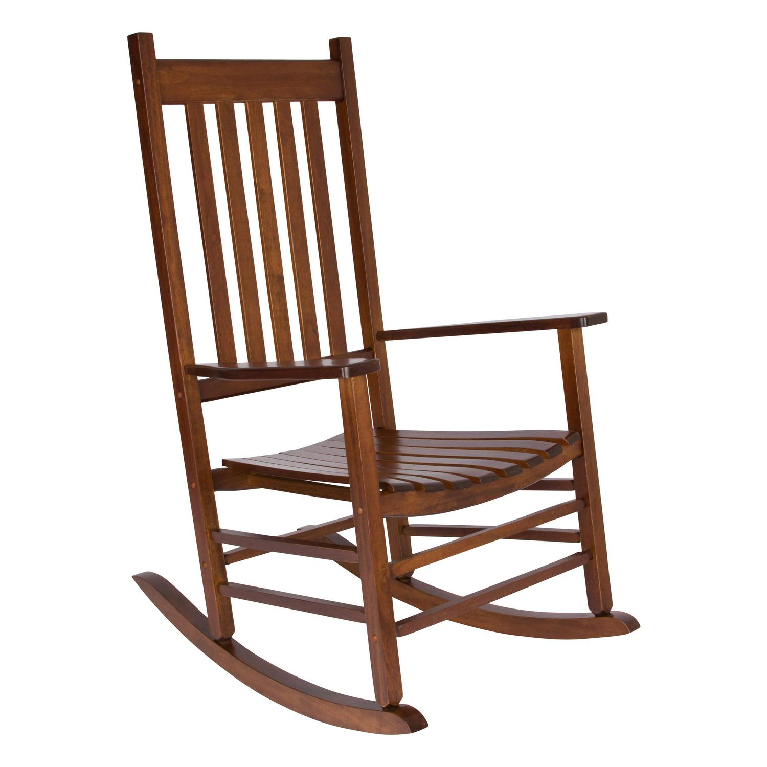 Shine Company Vermont Porch Rocker Oak  Crowdfused