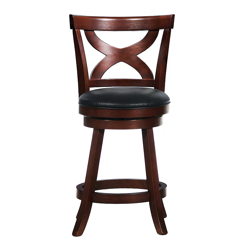 HomeVance Christophe Swivel Counter Stool