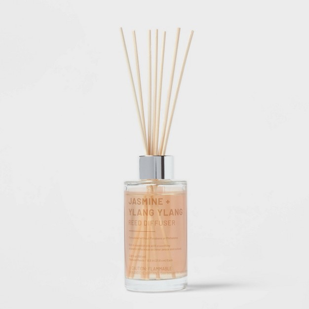 100ml Glass Reed Diffuser Jasmine amp Ylang Ylang