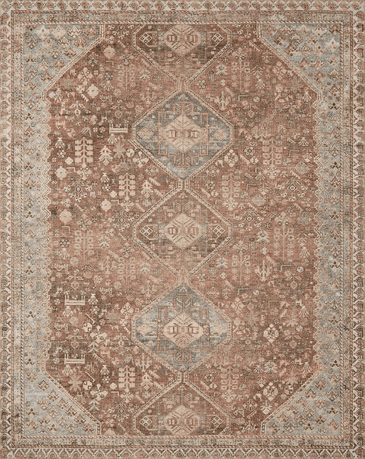 Deven Spice & Sky Rug