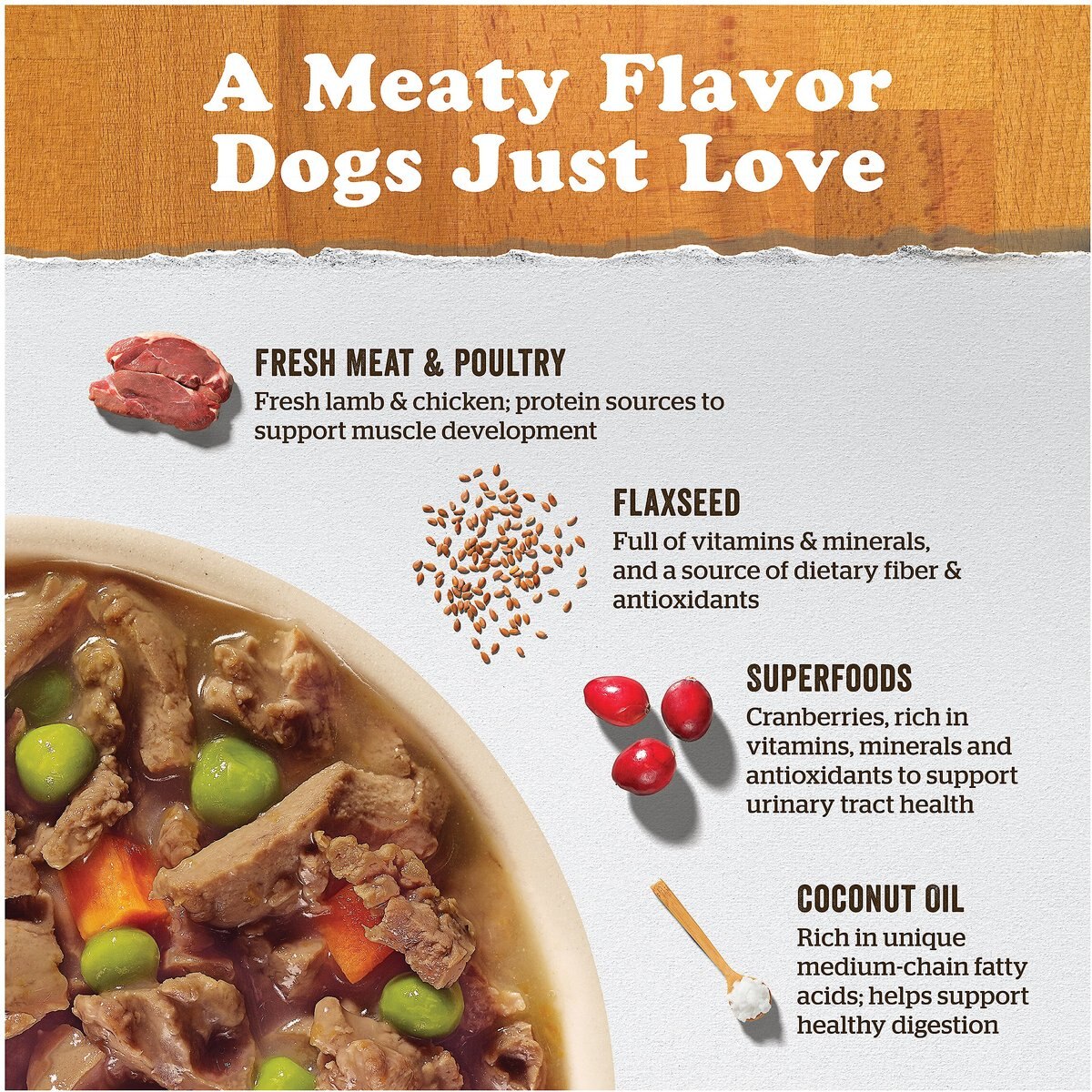 Now Fresh Grain-Free Shredded Lamb Recipe Wet Dog Food