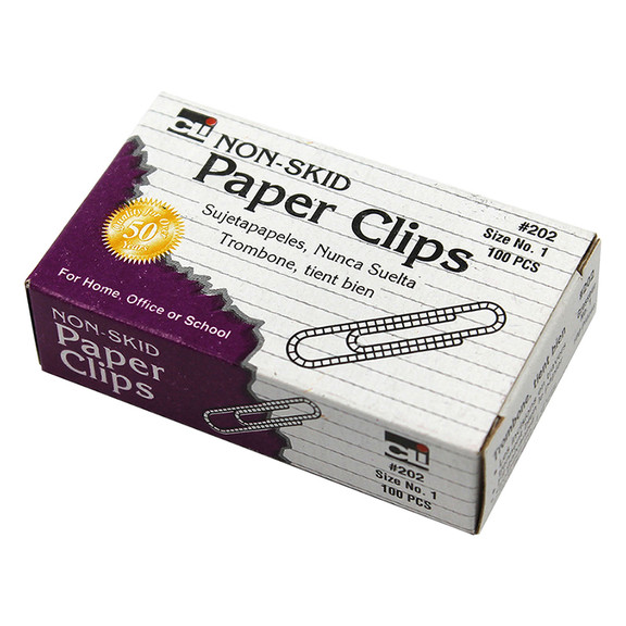 Charles Leonard CHL202 Standard Paper Clips 10 Pk ...