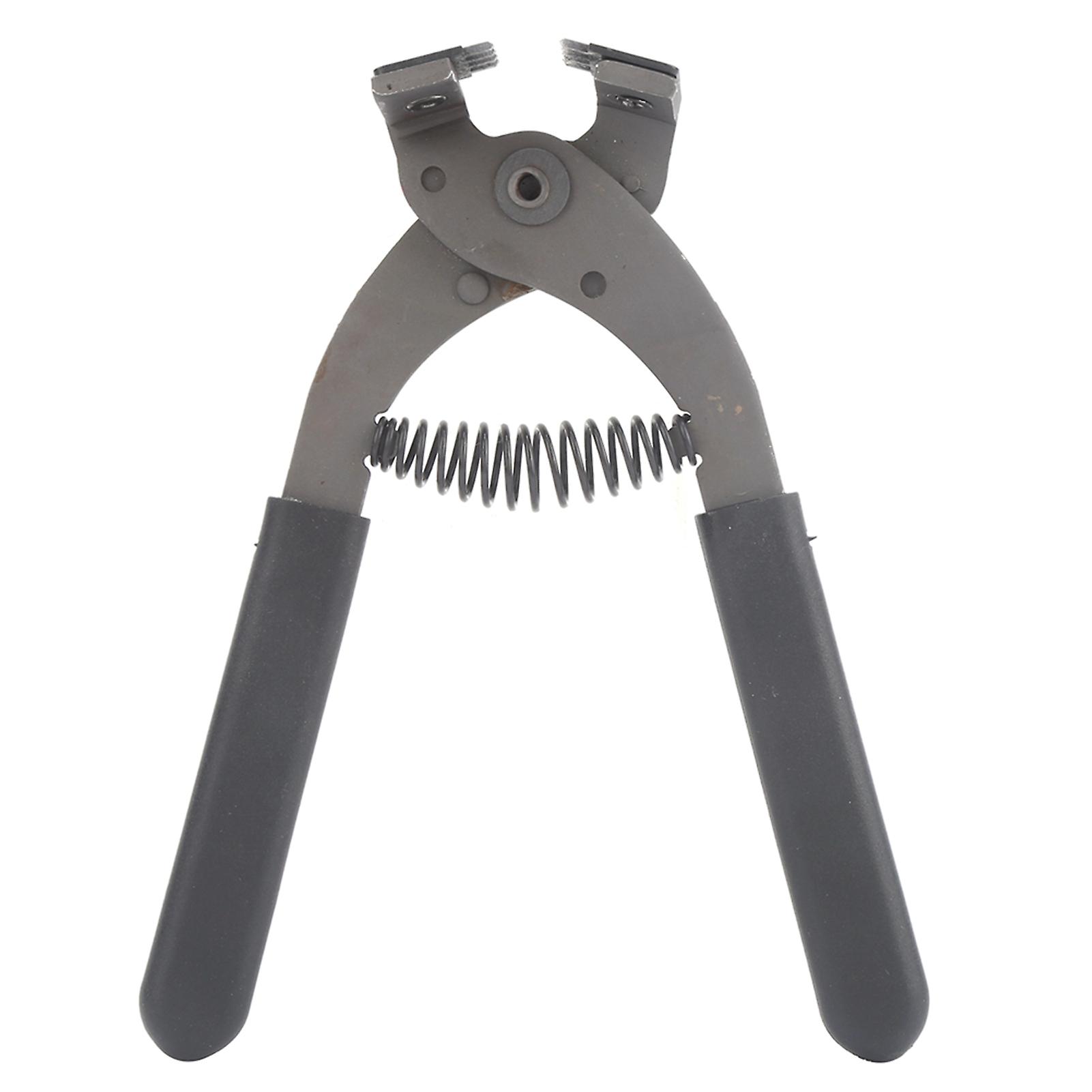 Punch Plier Handheld Silent 4mm 4 Prong Leather Craft Hole Punching Tools For Belts Saddles