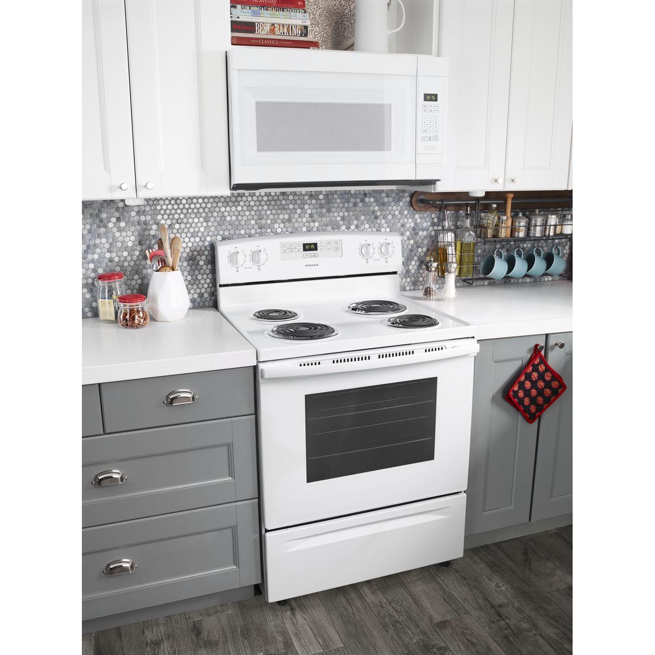 Amana 30-inch Freestanding Electric Range ACR4303MFW