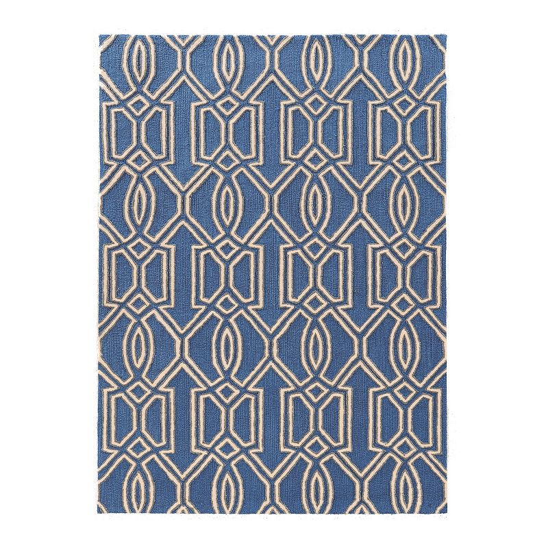 Linon Trio Art Deco Pattern Rug