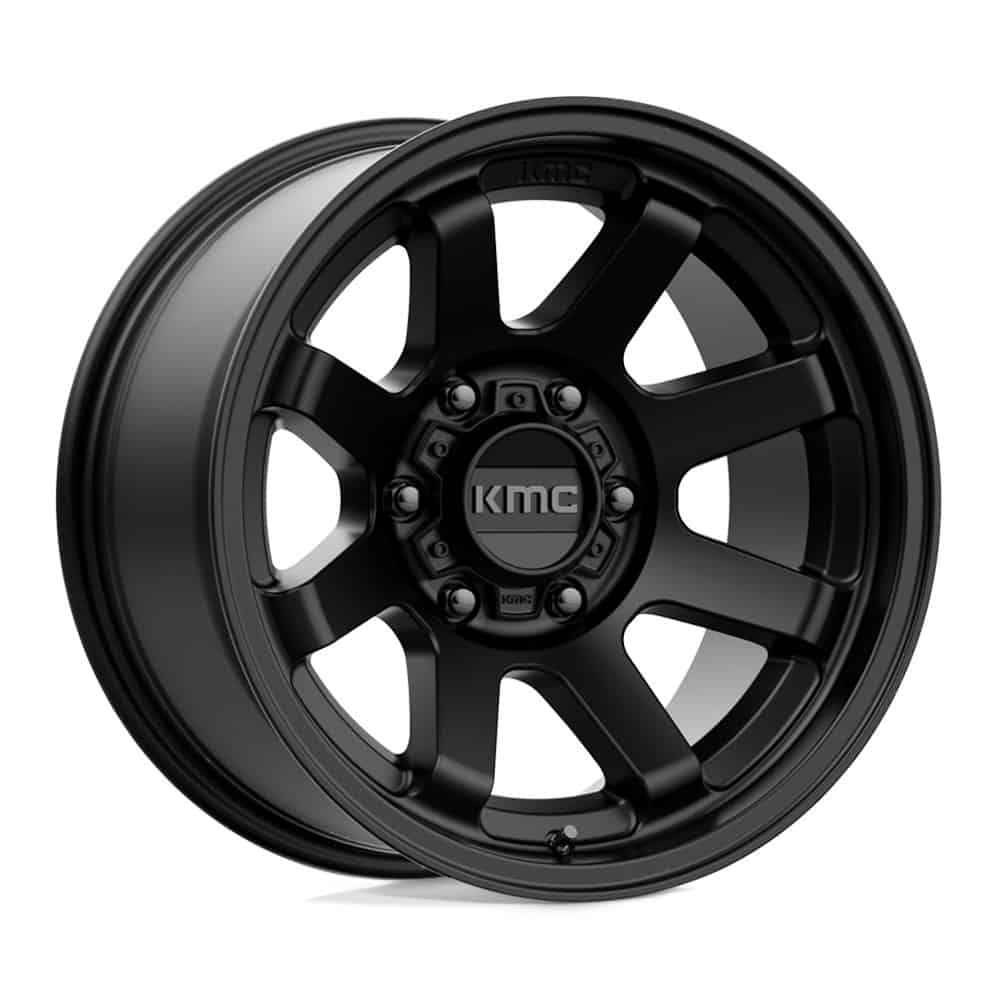 KMC Wheels KM723 17X9 6X5.5 S-BLK -12MM