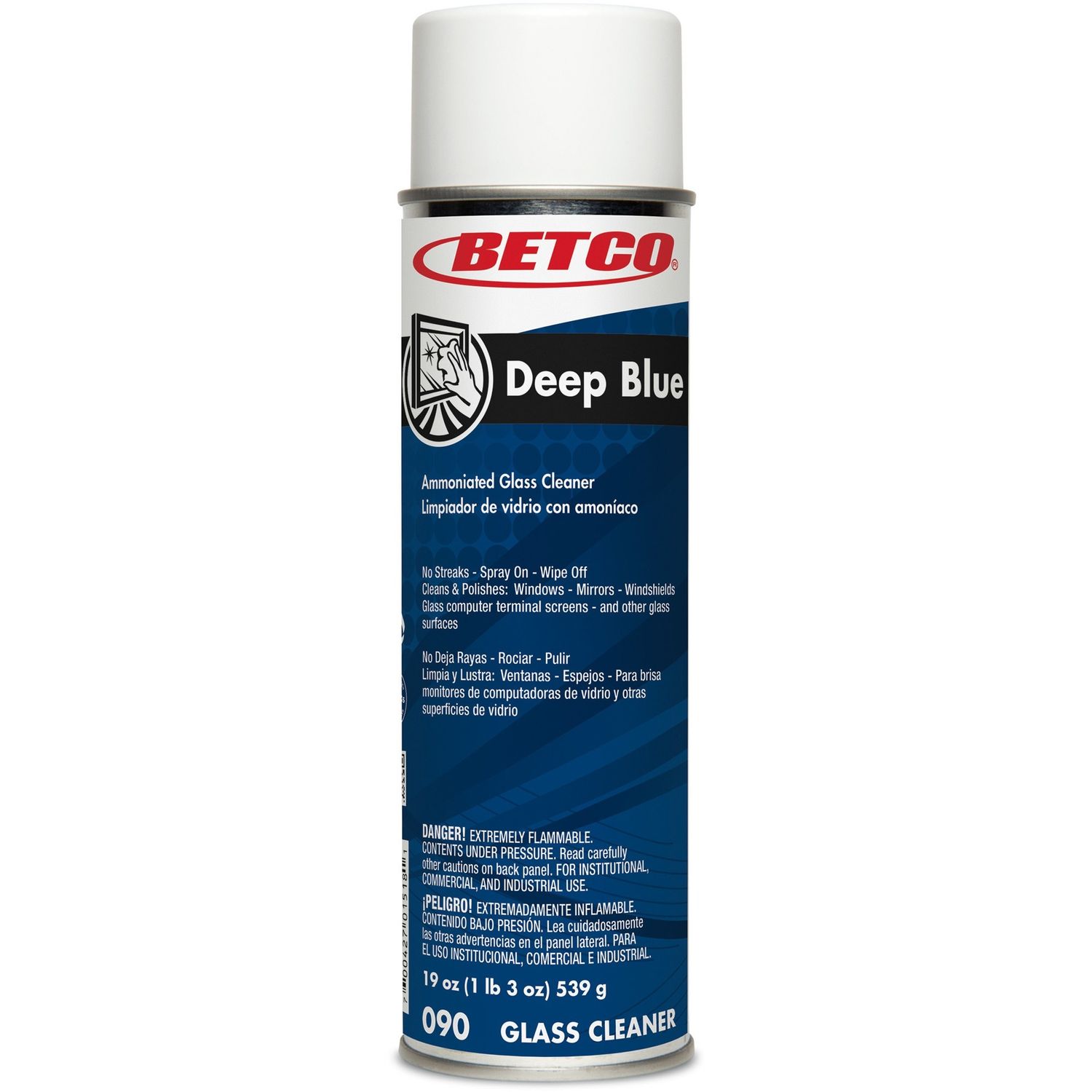 Deep Blue Glass and Surface Cleaner by Betco Corporation BET902300