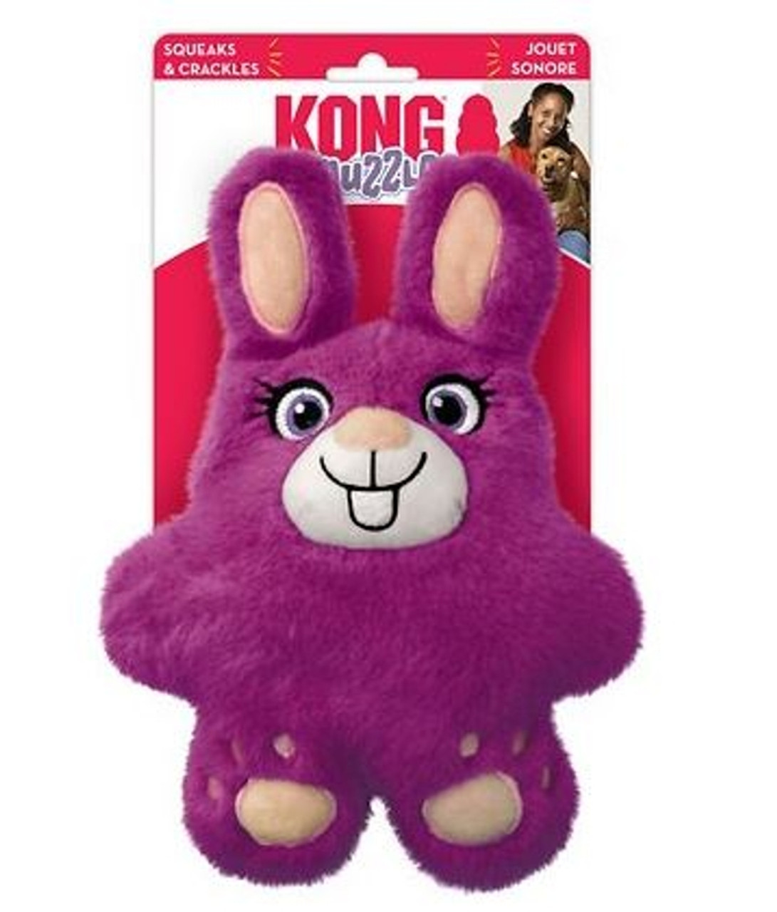 KONG Snuzzles Bunny Dog Toy- MD