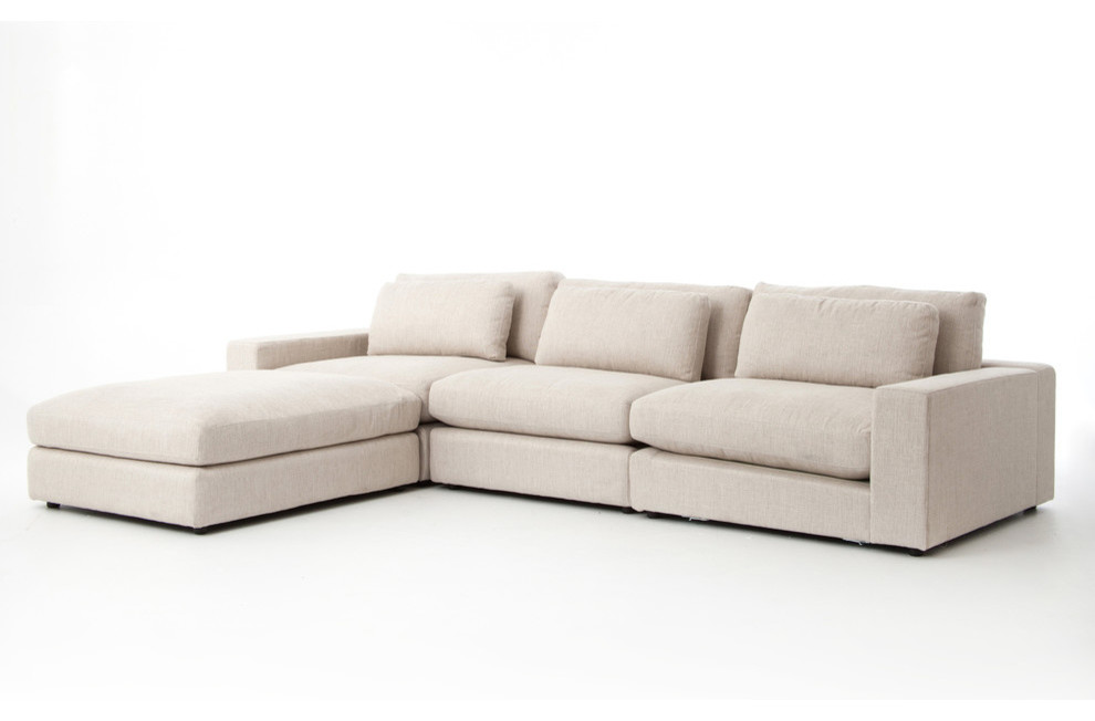 Bloor Sectional Sofa Piece  Armless   Transitional   Armchairs And Accent Chairs   by The Khazana Home Austin Furniture Store  Houzz