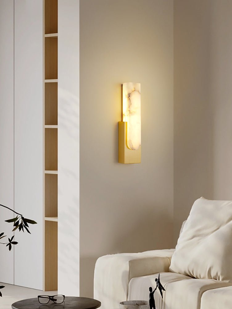 Agatha Alabaster Wall Lamp