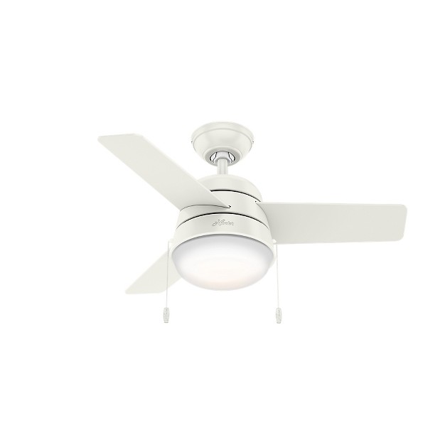 Aker Ceiling Fan includes Led Light Bulb Hunter Fan