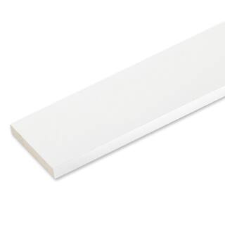 Veranda 34 in. x 5-12 in. x 8 ft. White PVC Trim IN5416425