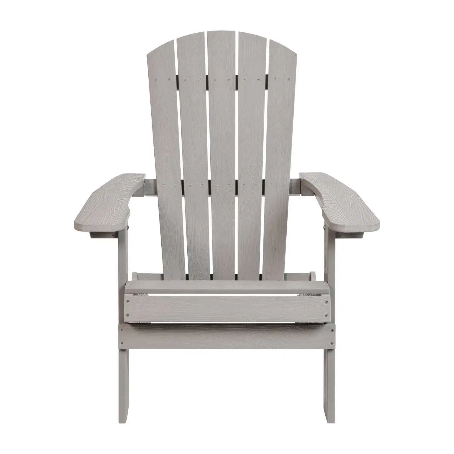 Charlestown Gray Resin Frame Adirondack Foldable Chair