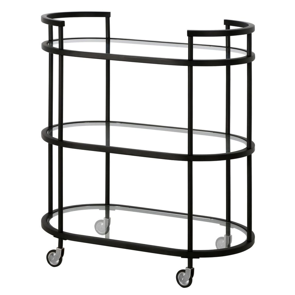 Steel Modern Bar Cart