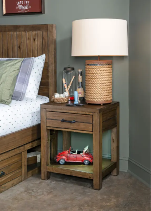 Summer Camp Brown Nightstand