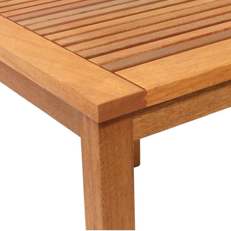 Ultimate Patio Meranti Wood Outdoor Nesting Side Tables