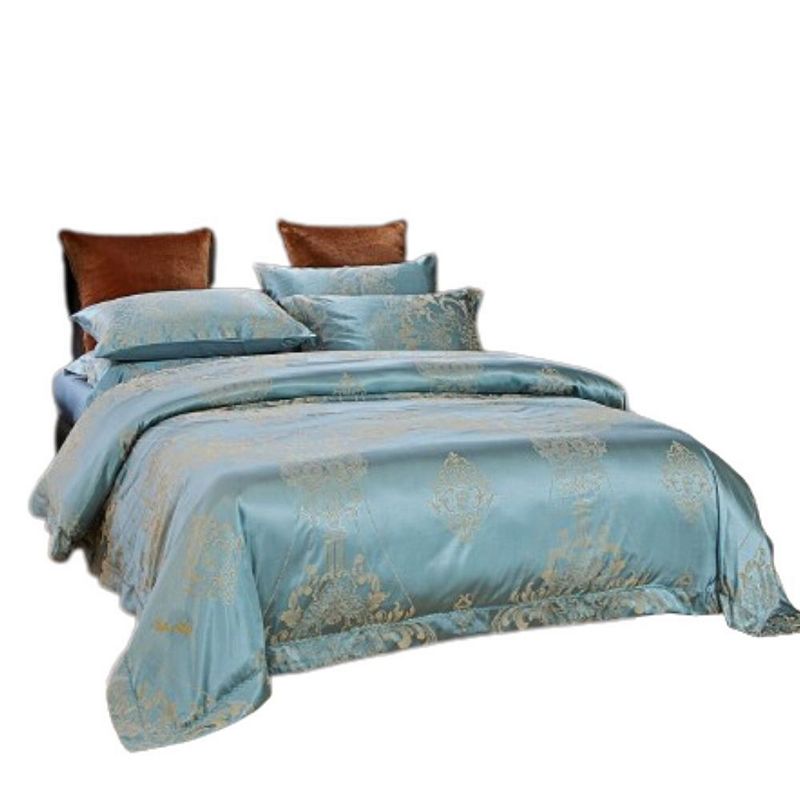 Dolce Mela Duvet Cover 6 Piece Set Jacquard Bedding- Lille