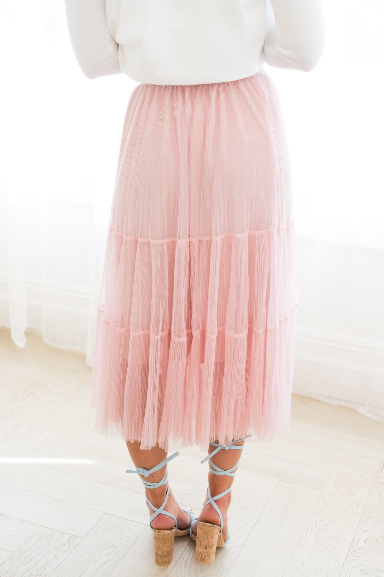 Beautiful Bows Modest Tulle Skirt