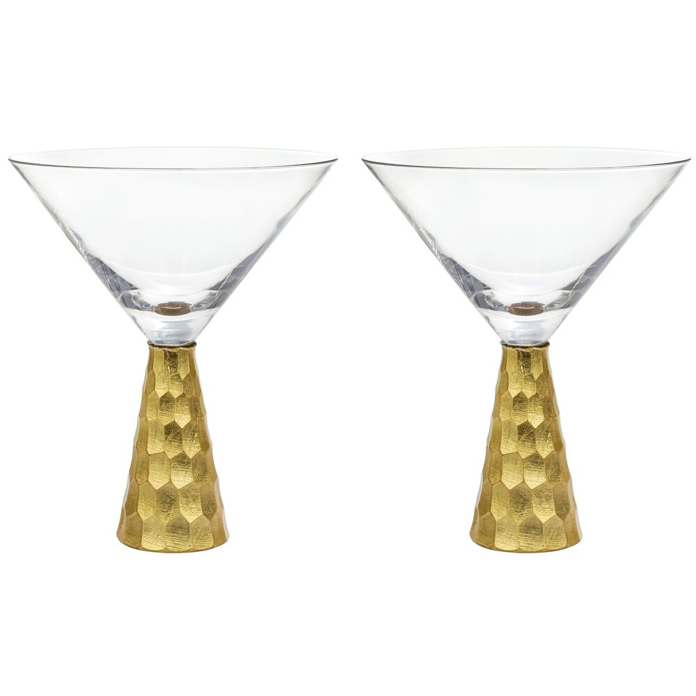 American Atelier Daphne Martini Glasses Set of 2   9 oz.