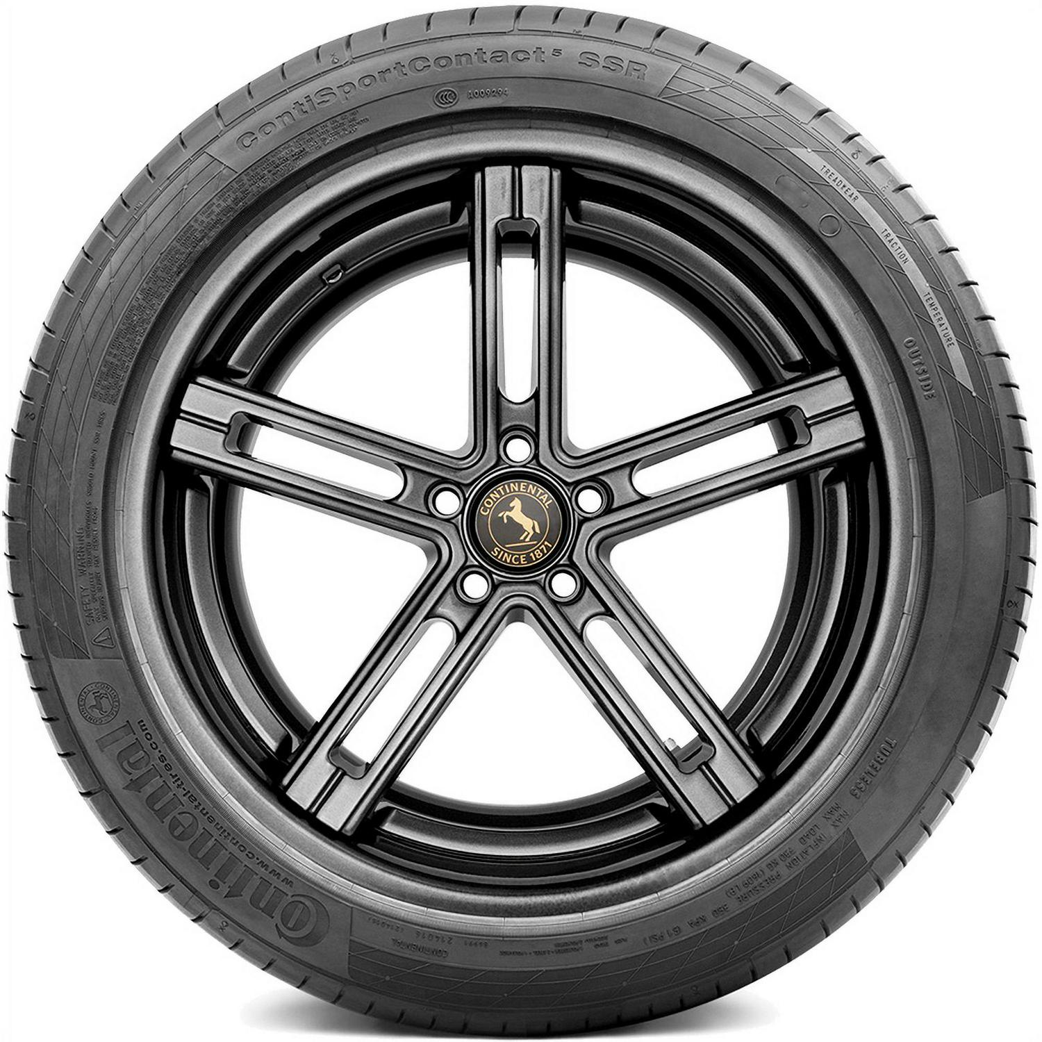 Continental ContiSportContact 5 SSR 225/45R17 91W Performance Run Flat Tire