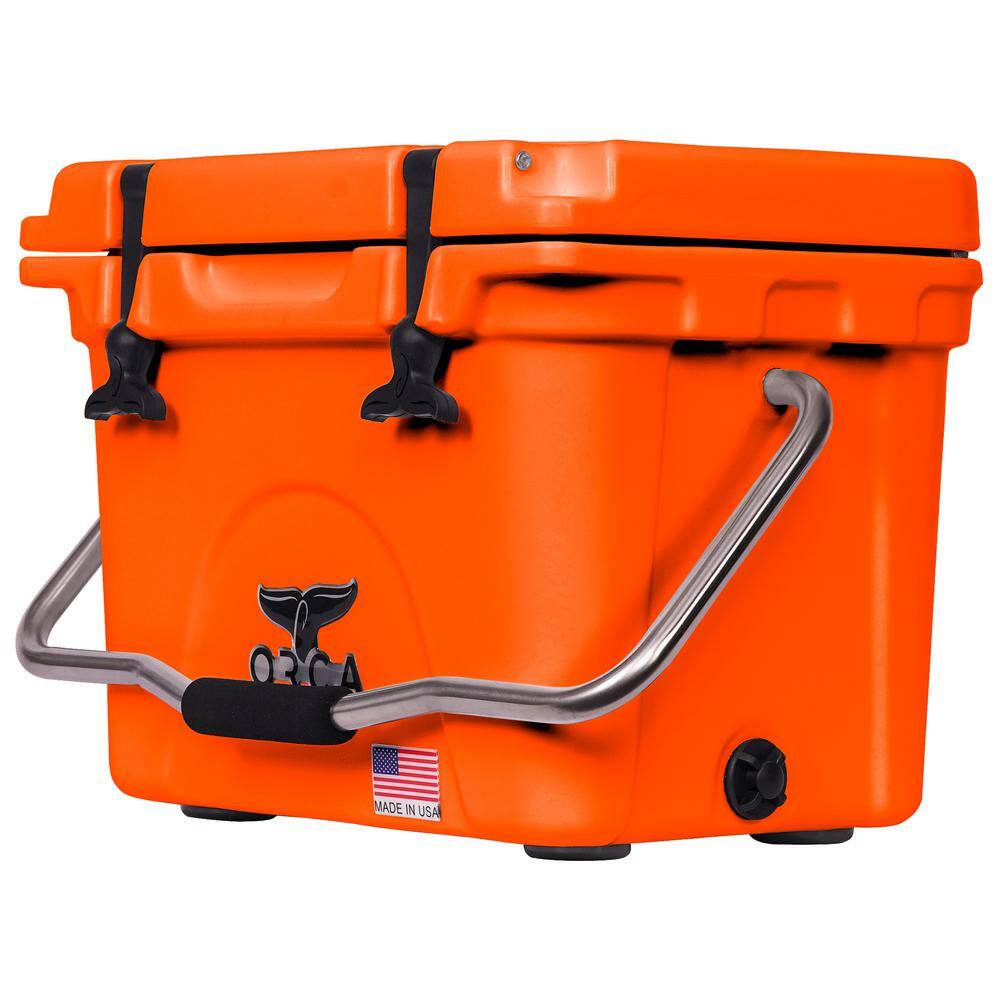 ORCA COOLERS 20 Qt. Cooler in Blaze Orange ORCBZO020