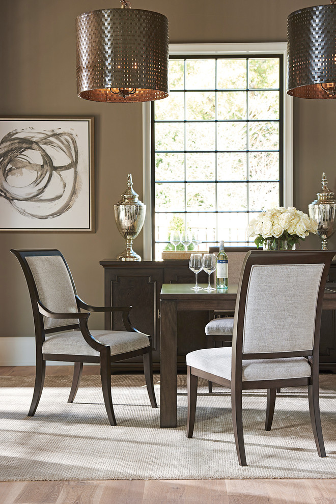 Kathryn Upholstered Side Chair   Transitional   Dining Chairs   by HedgeApple  Houzz