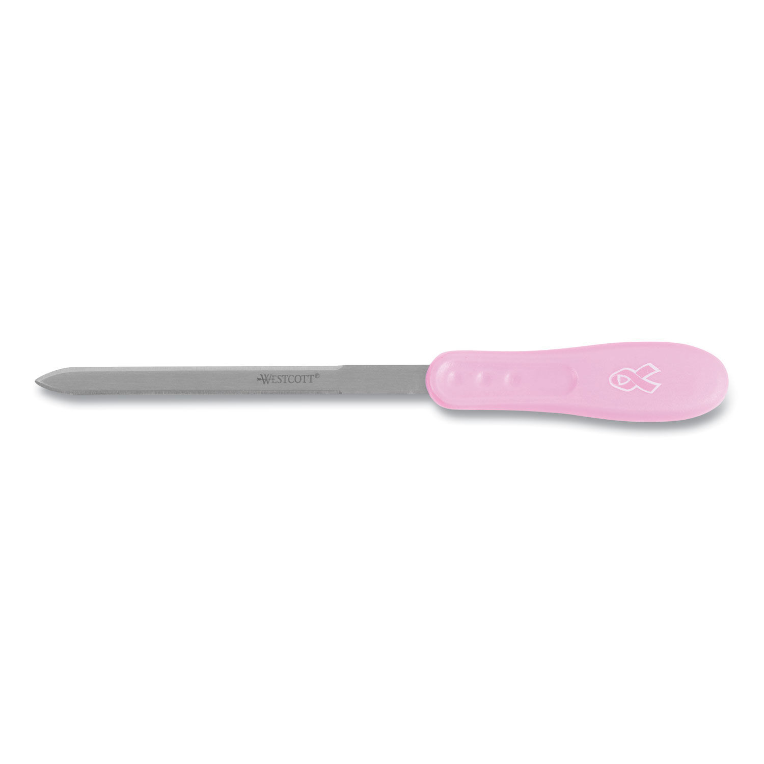 Pink Ribbon Stainless Steel Letter Opener by Westcottandreg; ACM15424