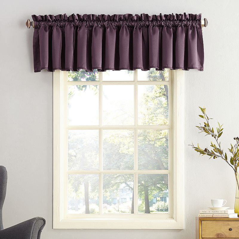 Sun Zero Gramercy Room Darkening Window Valance - 54'' x 18''