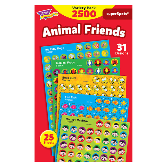 Trend Enterprises T 46915 Animal Friends Variety P...